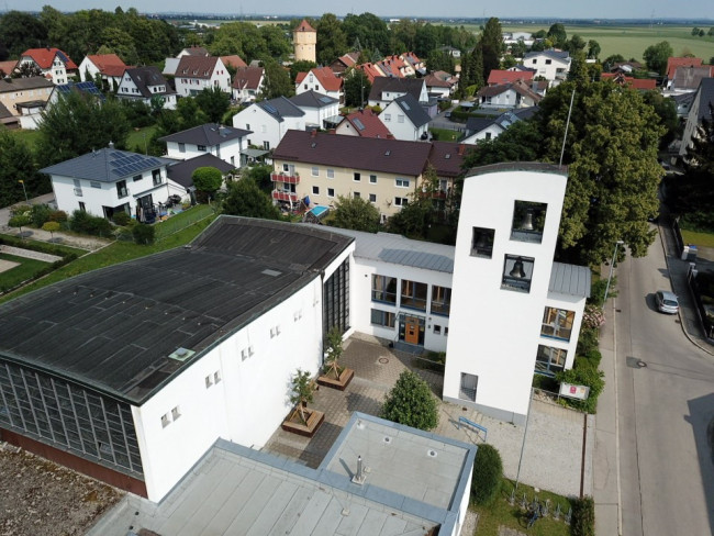 Luftbild Kirche